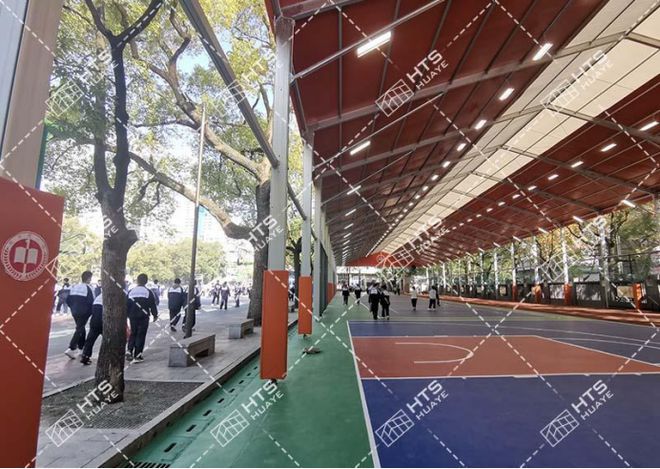 不怕华烨体育篷房给你稳稳的课堂体验球王会体育app入口大雨、强风也(图2)