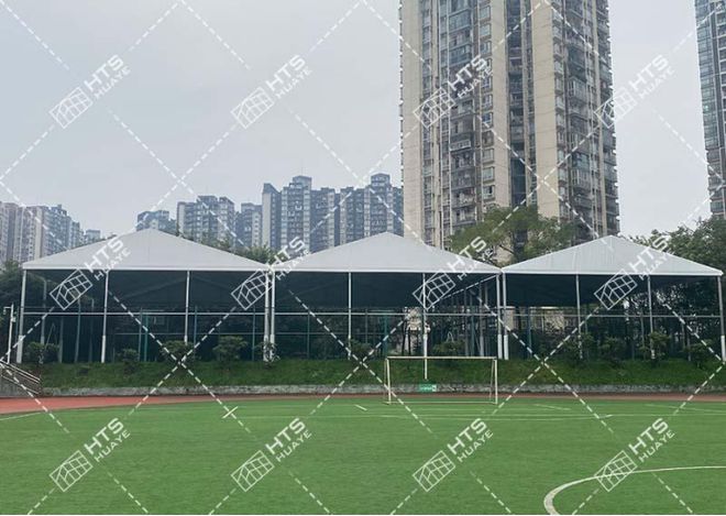 不怕华烨体育篷房给你稳稳的课堂体验球王会体育app入口大雨、强风也(图3)