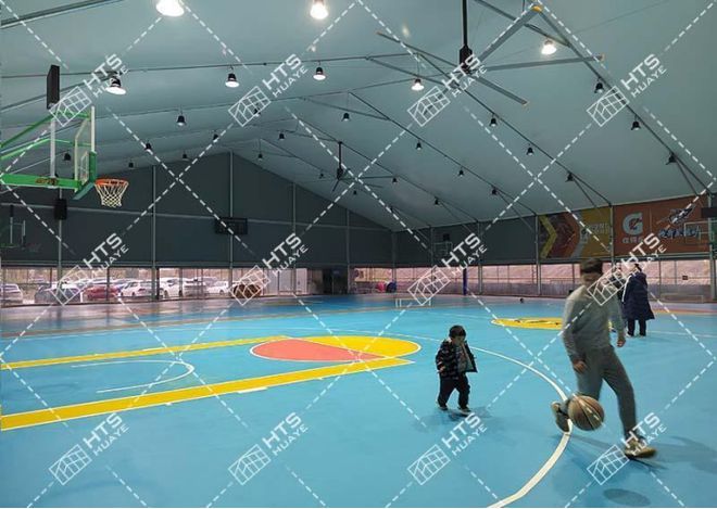 不怕华烨体育篷房给你稳稳的课堂体验球王会体育app入口大雨、强风也(图5)